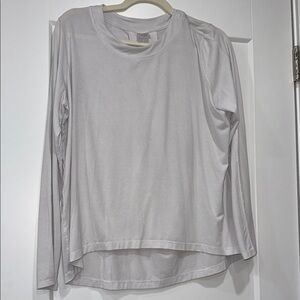 Athleta Women's Long Sleeve white Top